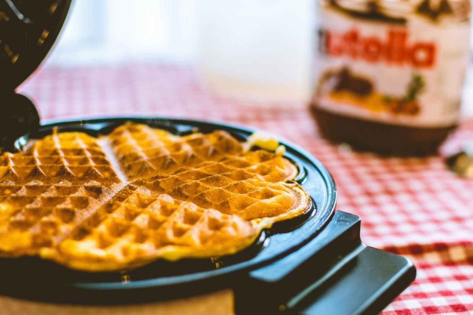 Nutella Sandwich Waffle